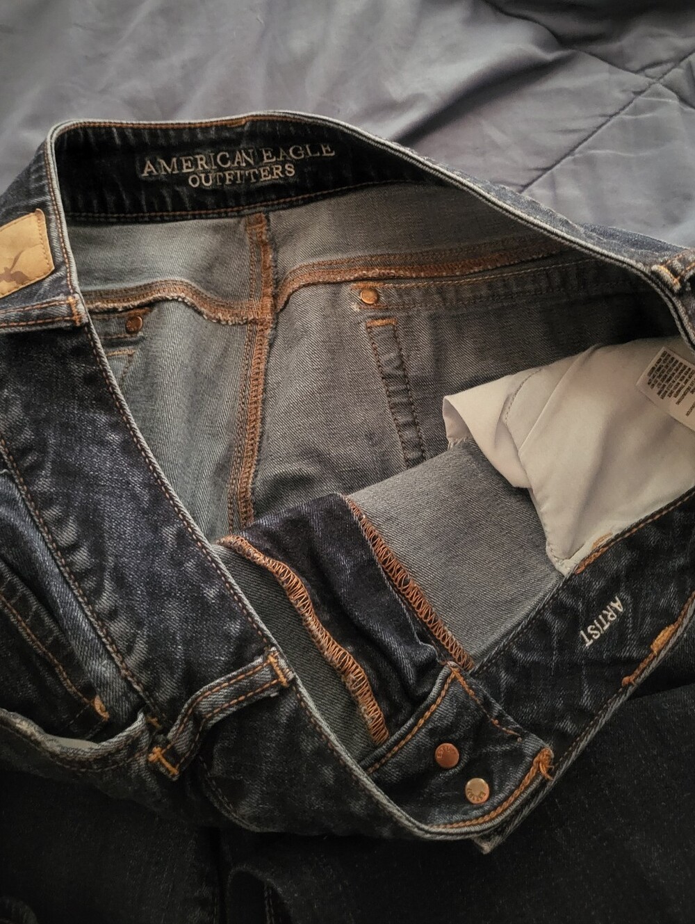 American Eagle Artist Jeans~Size 18 Long. - Picture 7 of 16